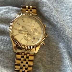 Michael Kors Gold Chronograph Watch